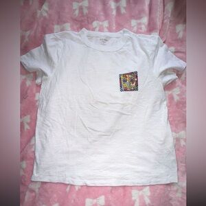 Cartoon Tee - White